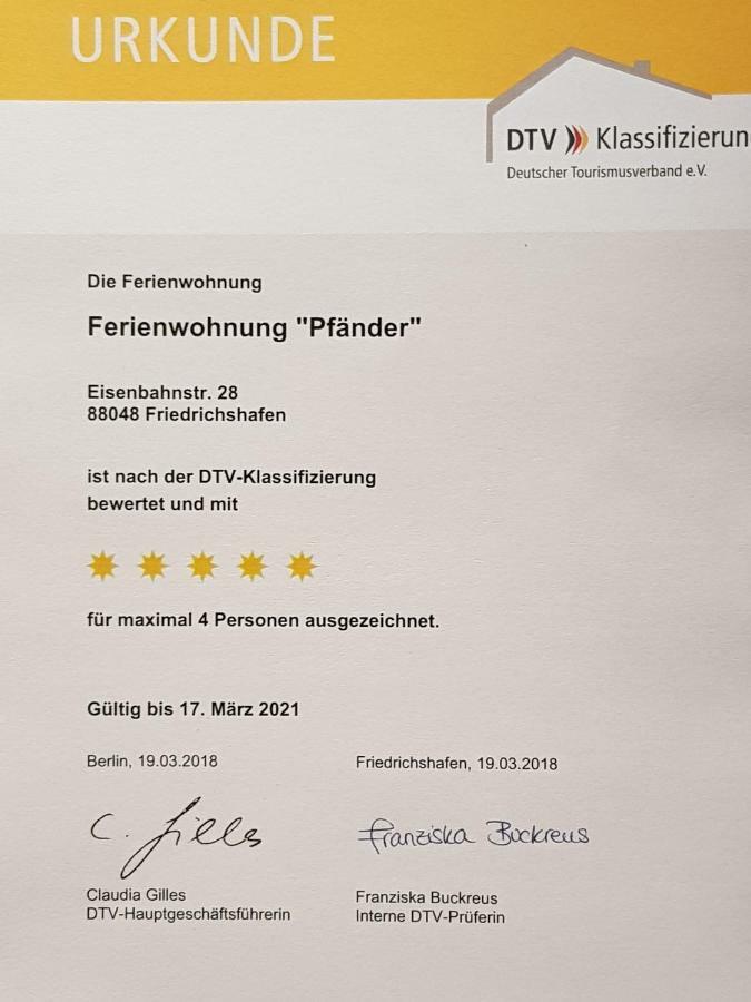 Ferienwohnung Pfaender FDH المظهر الخارجي الصورة
